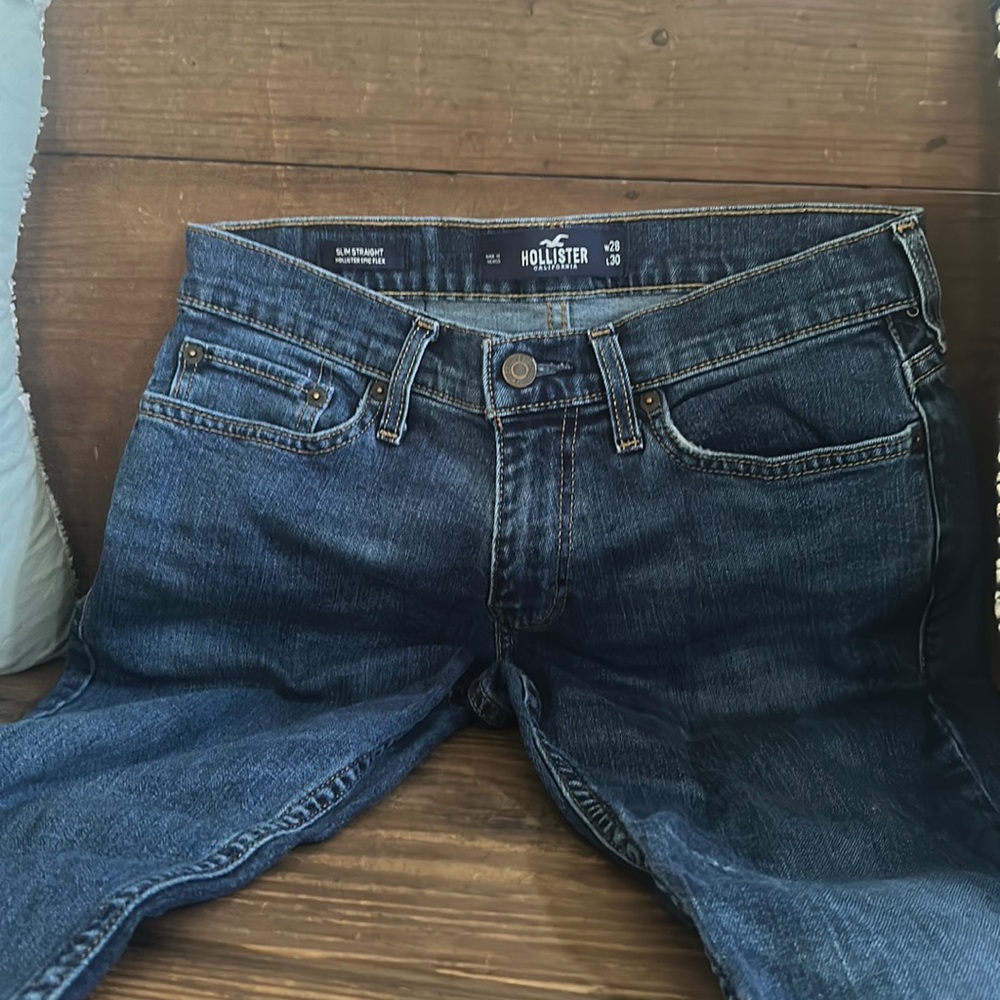 mens hollister jeans